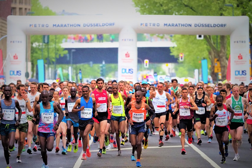 Düsseldorf Marathon Start